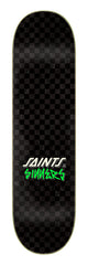 Gravette Hippie Skull SC Pro Skateboard Deck 8.3in x 32.2in Santa Cruz