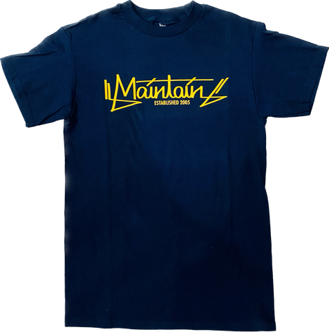 Maintain Hand Font T-Shirt