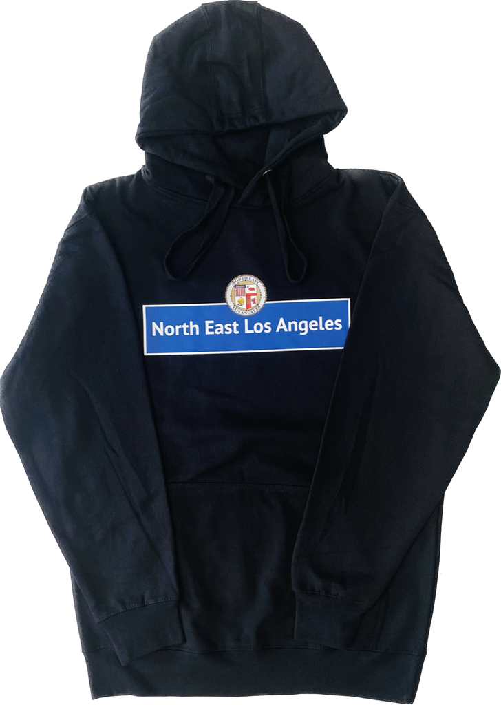 Northeast Street Sign Hoodie Black