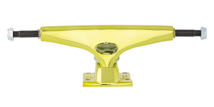 Krux K5 Hollow Krome Green DLK Standard Skateboard Trucks 8.0