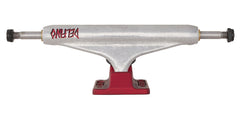 Independent Stage 11 Hollow Delfino Silver Red Standard Skateboard Trucks