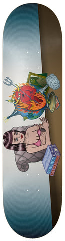 TOY MACHINE AXEL CRUYSBERGHS GLOBE DECK SIZE 8.38