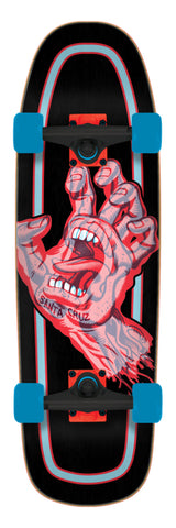 Decoder Hand 9.51in x 32.26in Shaped Cruiser Cruiser Skateboard Santa Cruz Complete