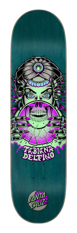 Delfino Fortune Teller Glow VX Deck Skateboard Deck 8.25in x 31.60in Santa Cruz