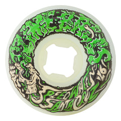 54mm Vomit Mini White Green 97a Slime Balls Skateboard Wheels