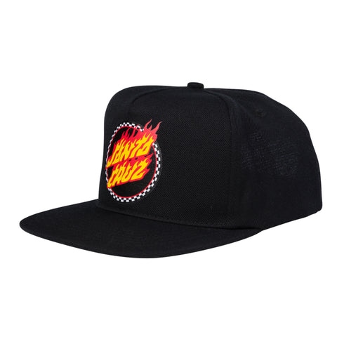 Chek Ringed Flame Dot Santa Cruz Hat