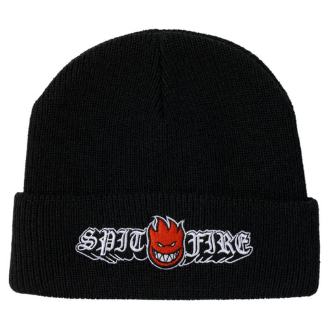 SPITFIRE OLD E DROP BIGHEAD BEANIE BLACK