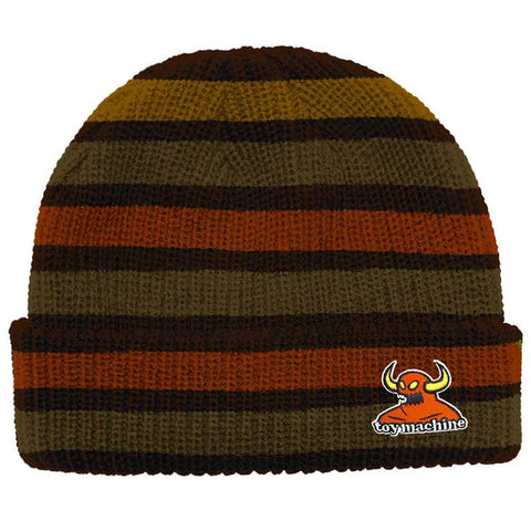 Monster Stripe (Orange) Beanie