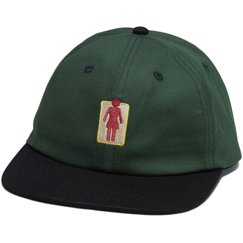 Gil Natural OG 5 Panel Hat Forest Green