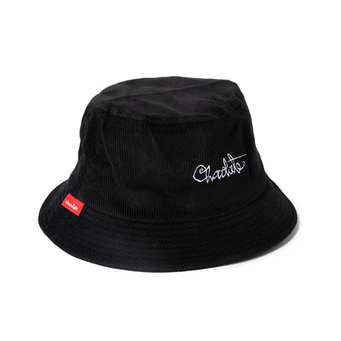 Chocolate 94 script cord Bucket Hat