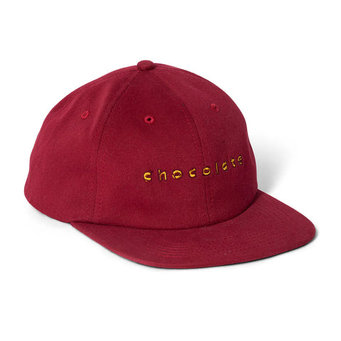 Chocolate Comic Cap 6 Panel Burgundy