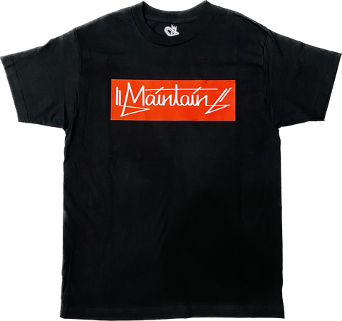 Maintain Red Box Logo T-Shirt