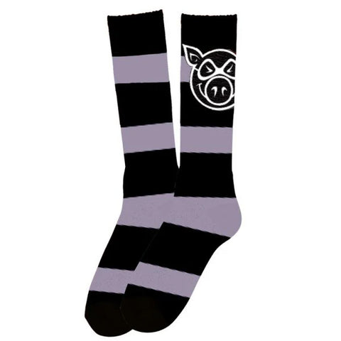 Pig Striped (Lavender Black)