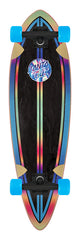 Iridescent Dot 9.20in x 33in Pintail Complete Skateboard