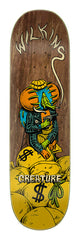 Wilkins Heist Skateboard Deck 8.8in x 32.5in Creature