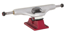 Independent Stage 11 Hollow Delfino Silver Red Standard Skateboard Trucks