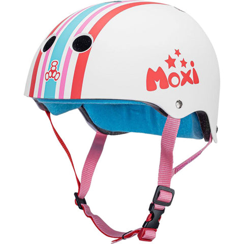 Moxi Stripe Tripple8 Helmet
