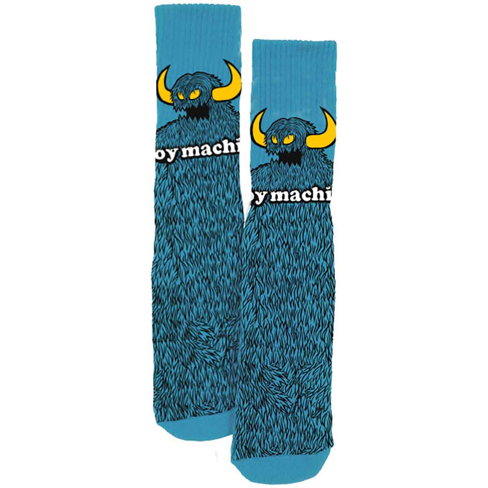 TM Vice Monster Furry Blue Socks
