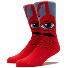 TM Sect Eye Hug Red Socks