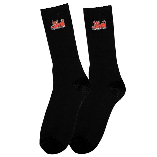 TM Cat Socks Black